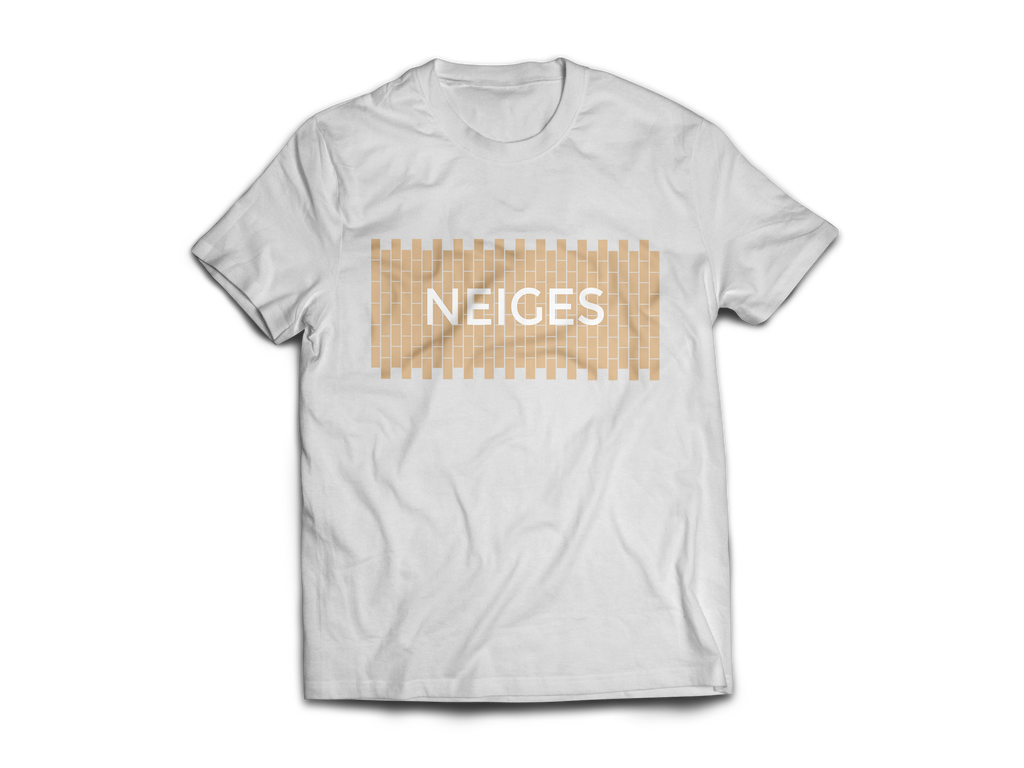 T-shirt "NEIGES"